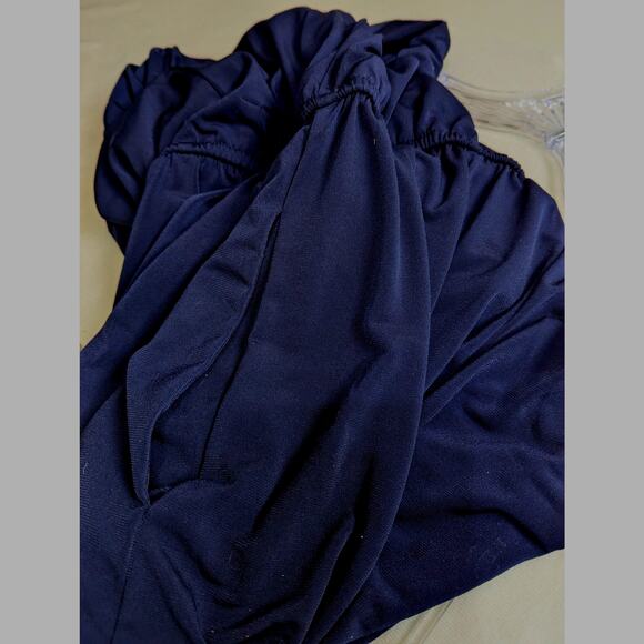 Enfocus studio Jumpsuit sz 12 Navy Bust40"Waist 28" unstretched.See Description - Picture 8 of 11